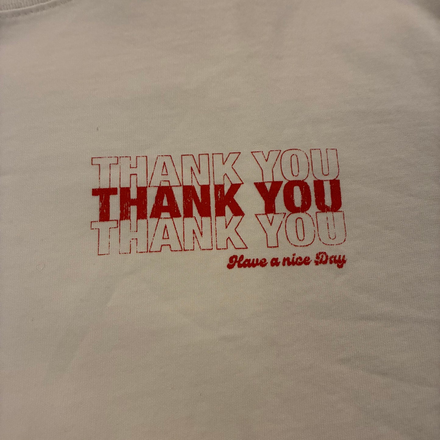 Thank You Graphic Tee (2XL)