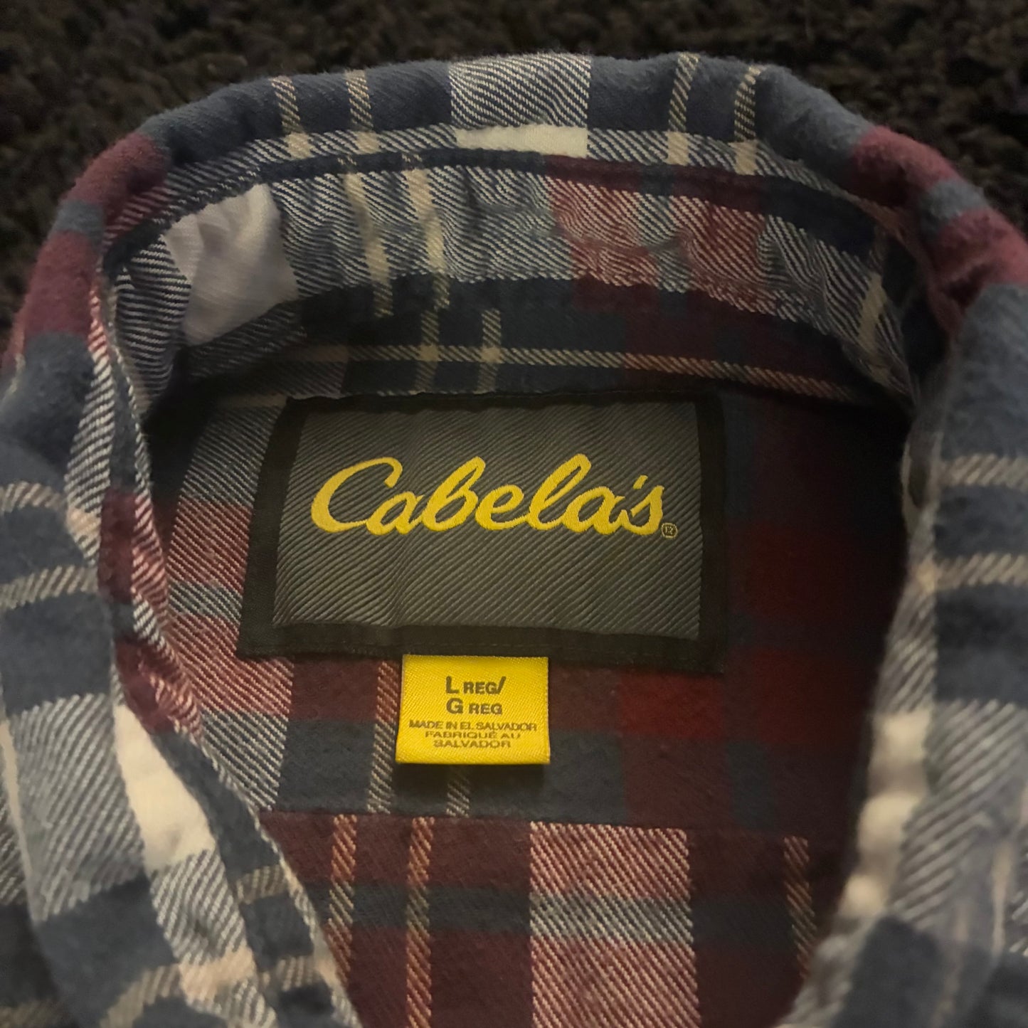 Cabela’s Utility Lightweight Flannel (L)