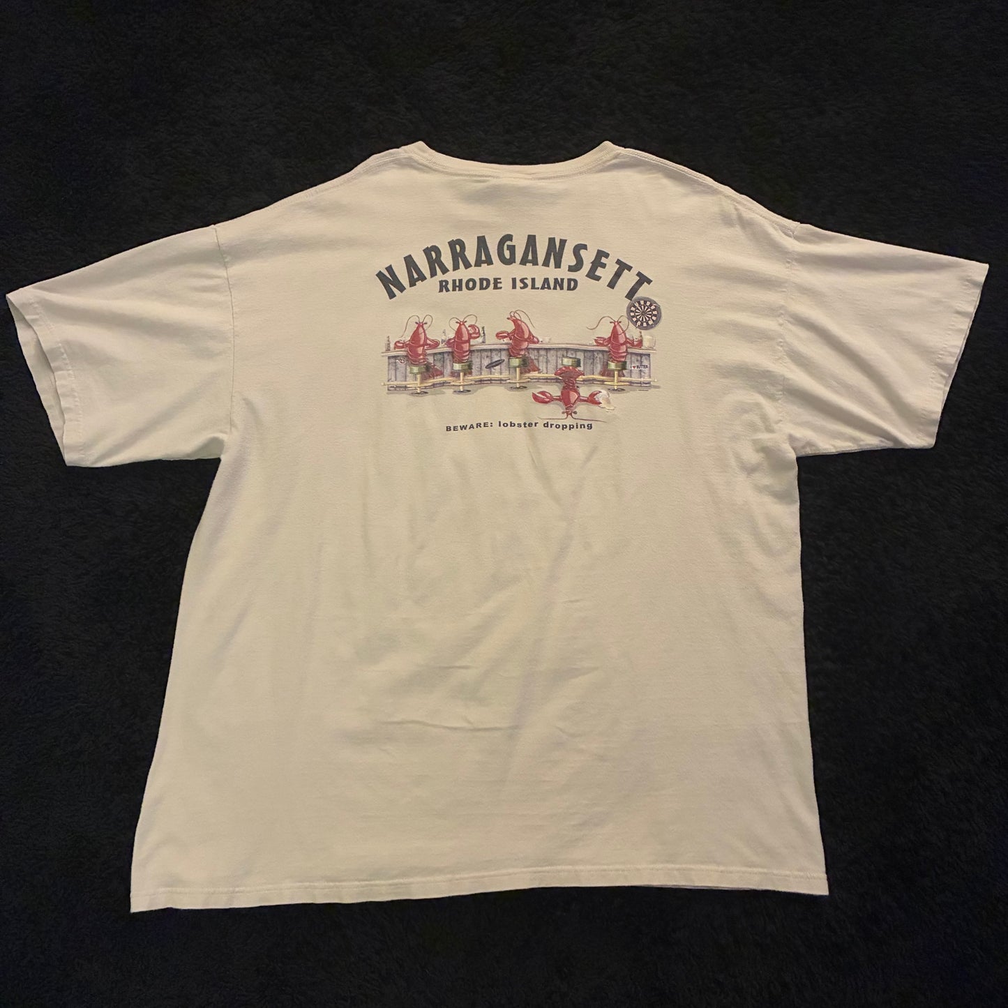 Narragansett Rhode Island Lobster Tee (2XL)