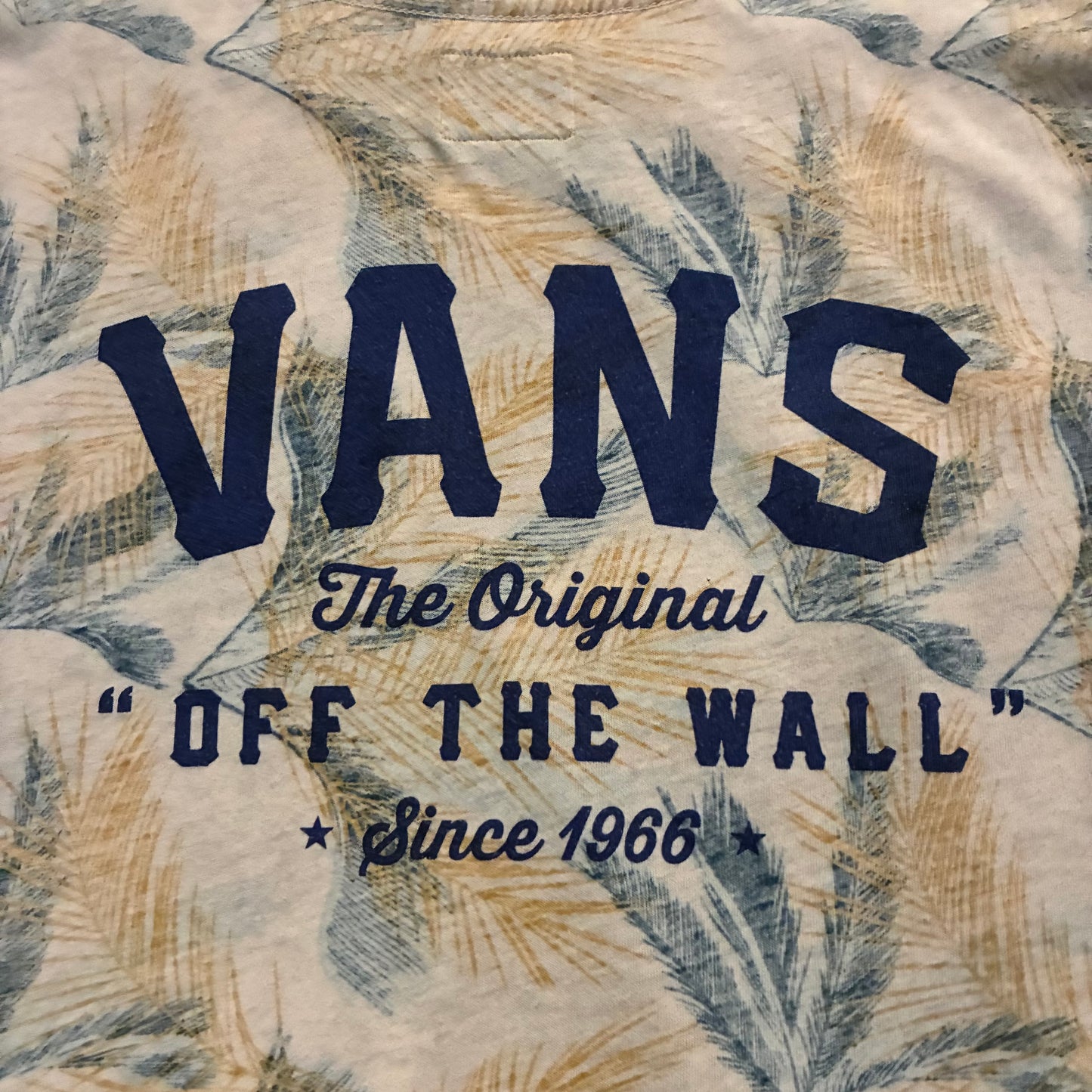 Vans OTW Floral Logo Tee (L)