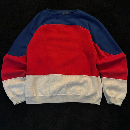 ‘90s Towncraft Color-Block Crewneck (L)