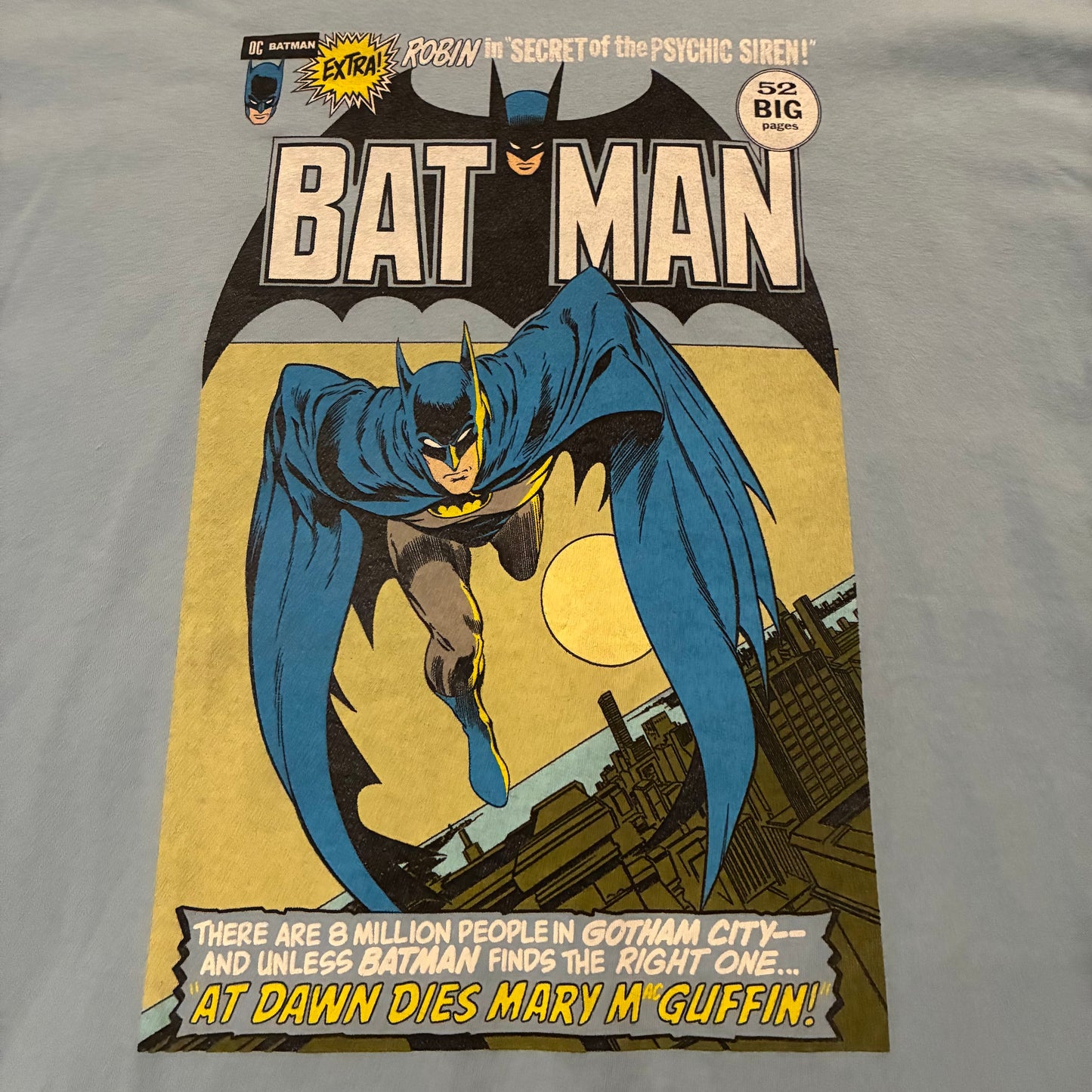 Batman Comic Graphic Tee (2XL)
