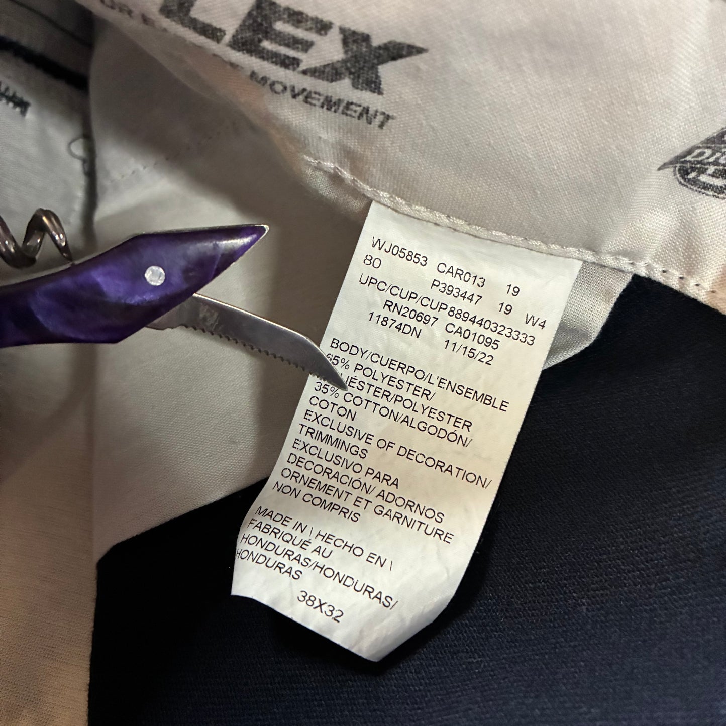 Dickies Flex Pants (38x32)