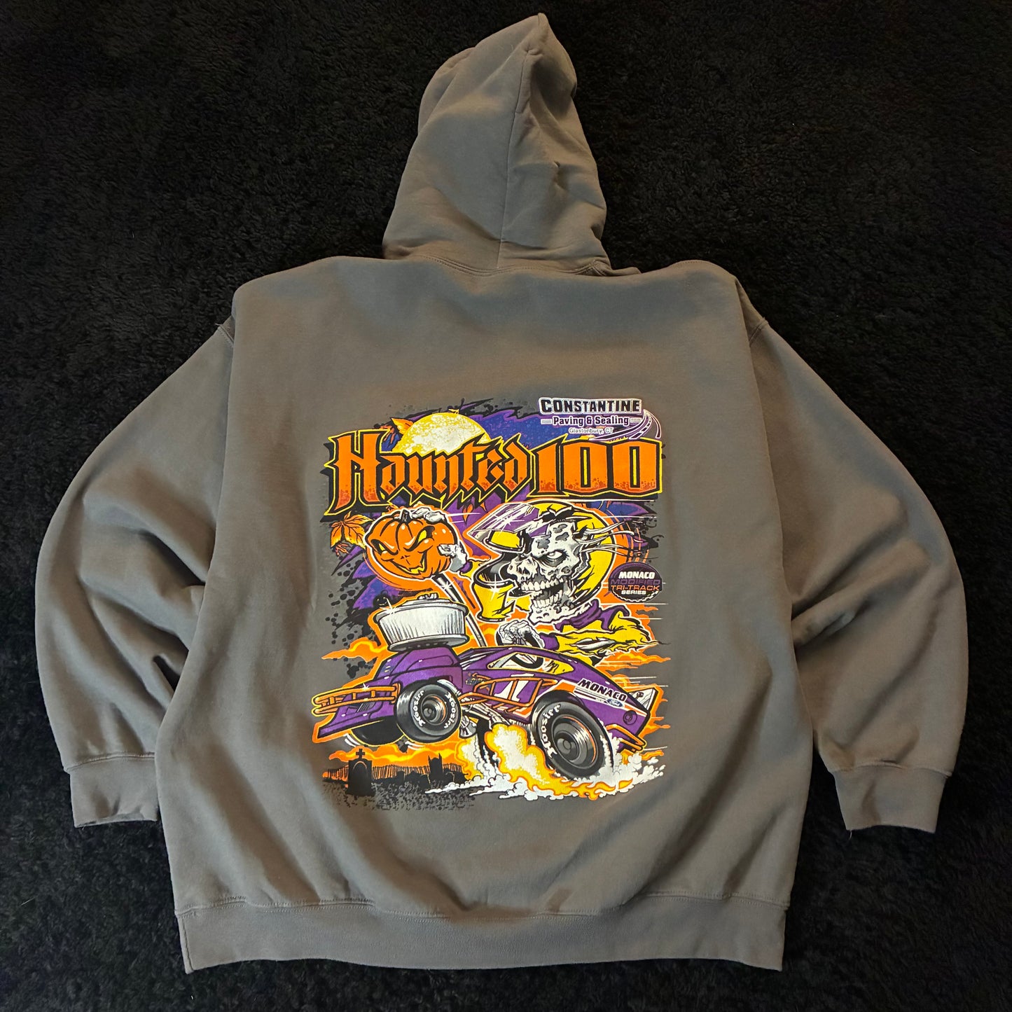Haunted100 Graphic Hoodie (2XL)