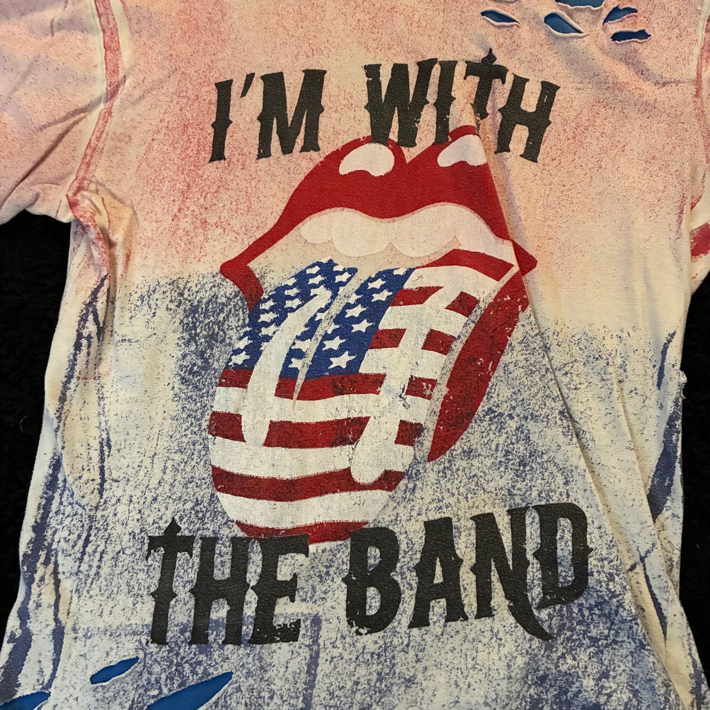 I’m With The Band Graphic Tee (S)