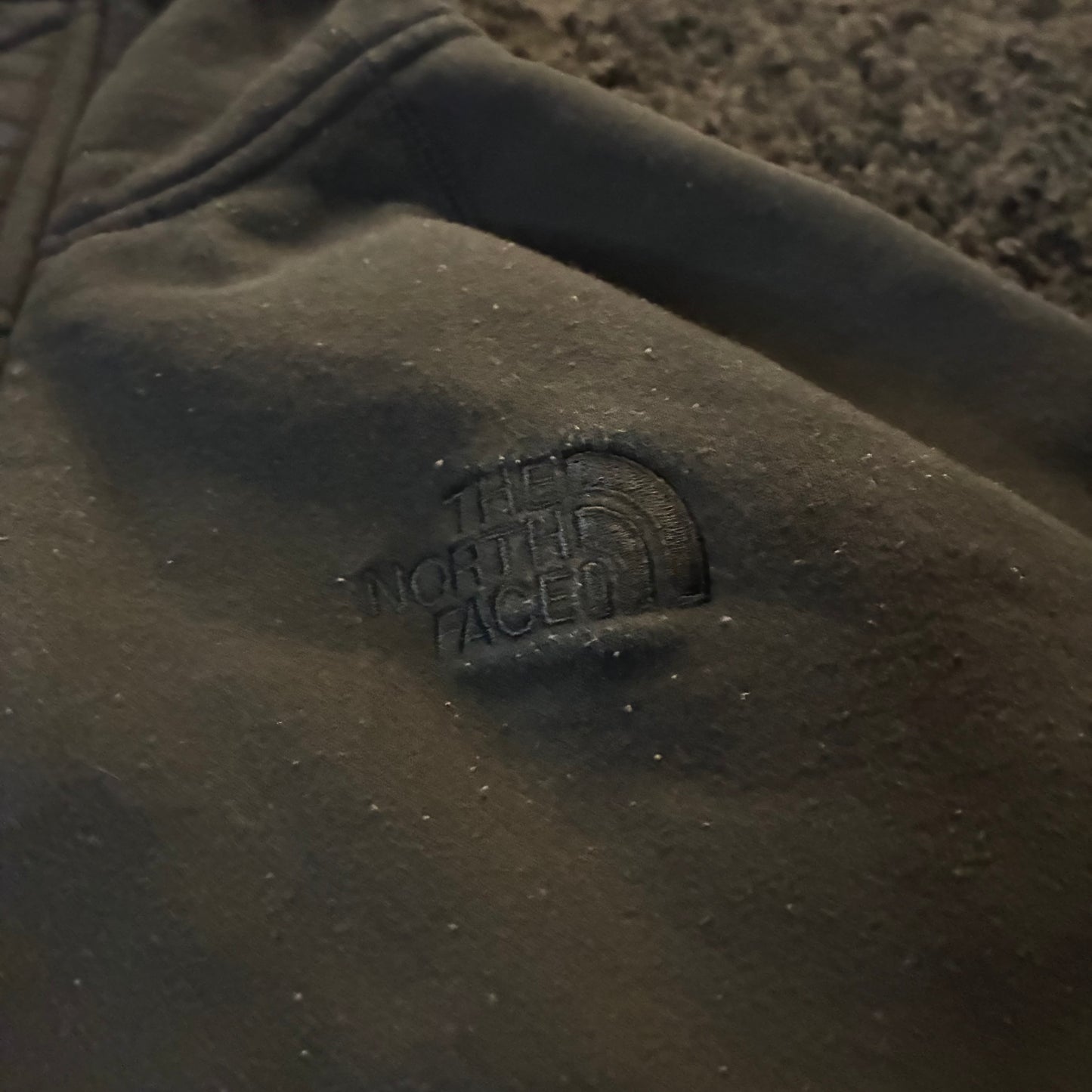 North Face Hooded Full-Zip w/ Buttons + Plaid Flannel Lining (2XL)