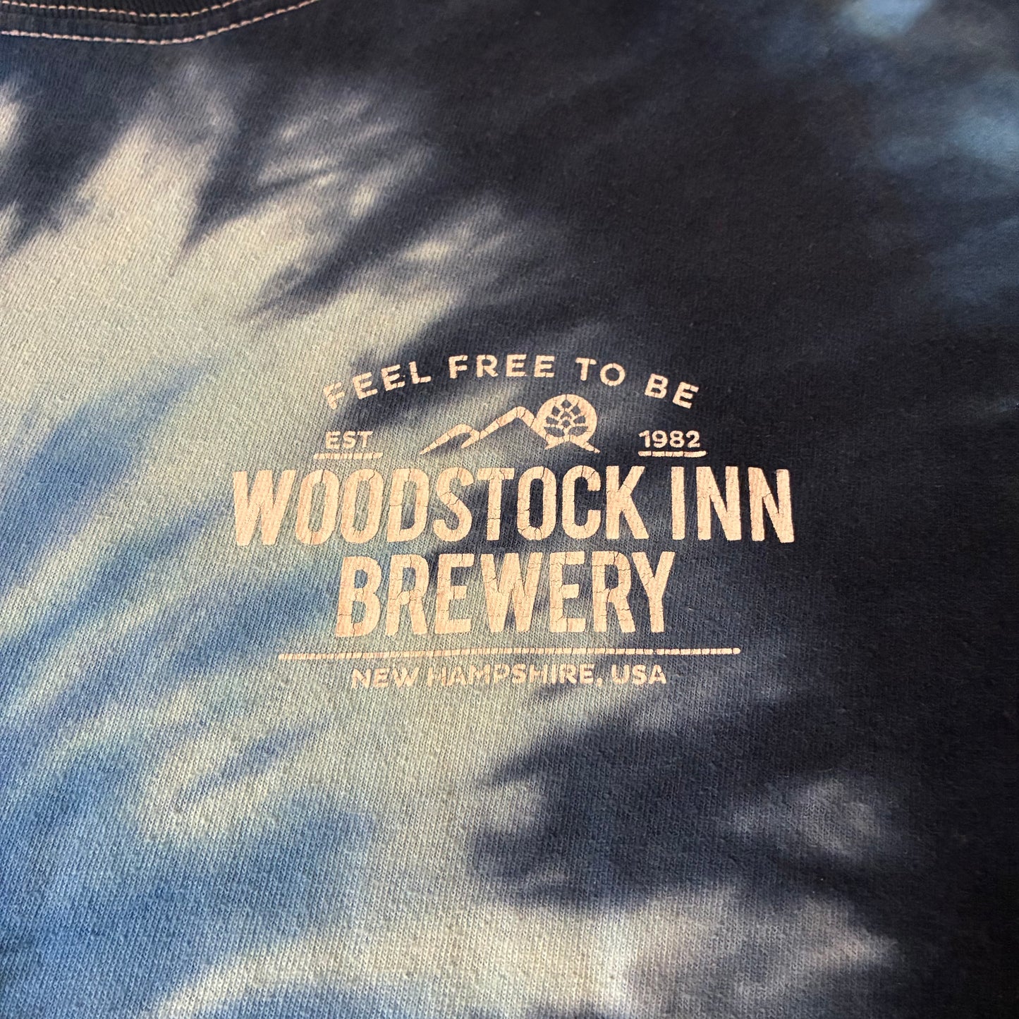 Woodstock Inn Brewery NH Got Beer? Tie-Dye Tee (L)
