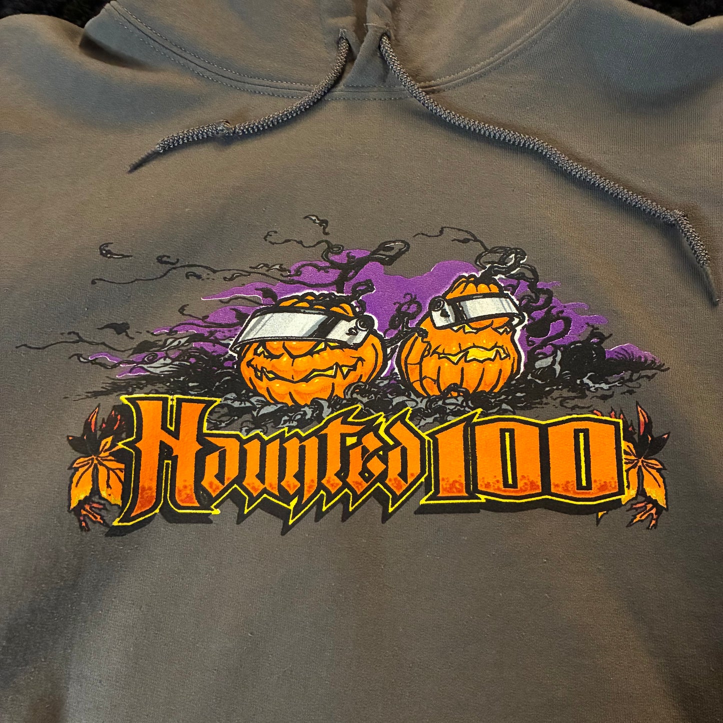 Haunted100 Graphic Hoodie (2XL)