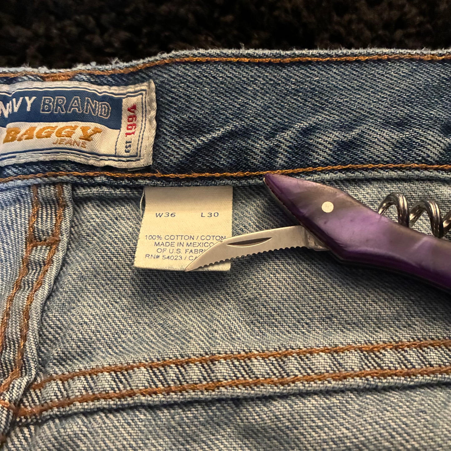 Vintage Old Navy Jeans (36x30)