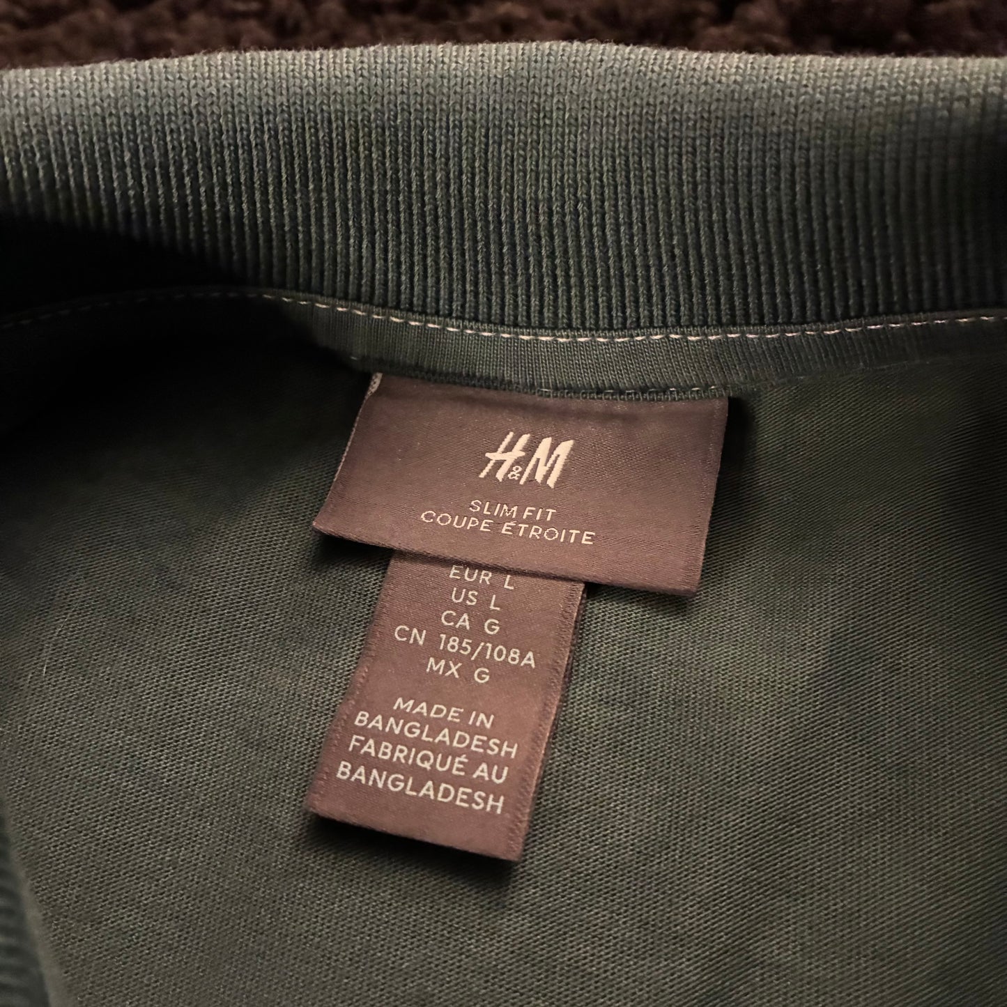 H&M Floral AOP Polo (L)