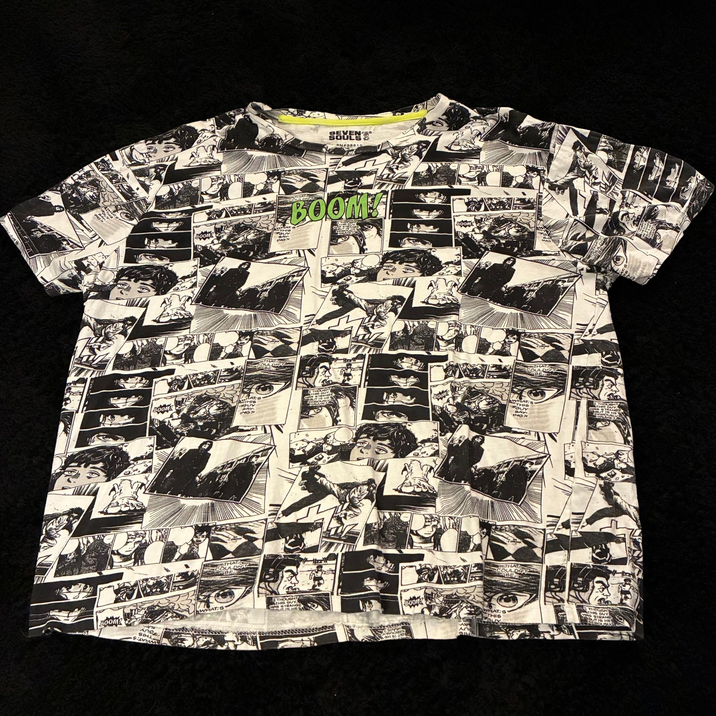 Seven Souls Comic AOP Tee (Fits XL)