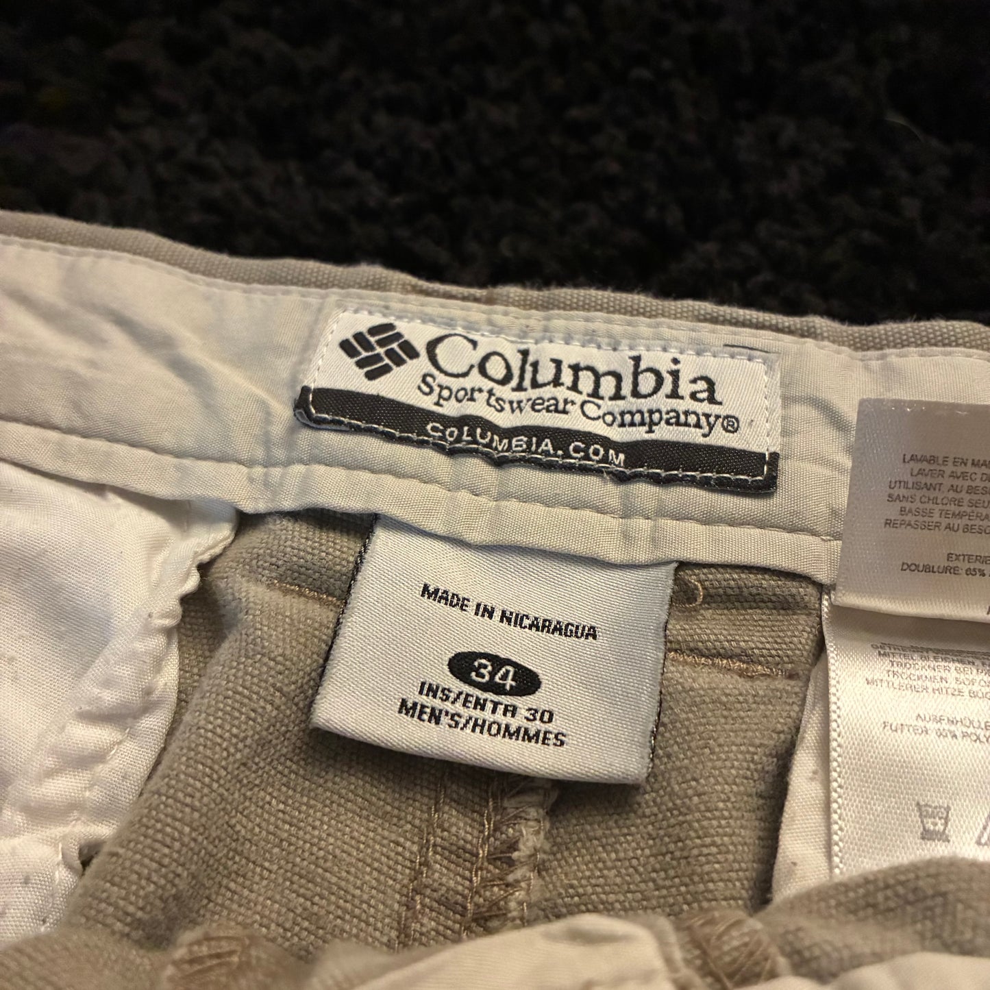 Columbia Pants (34w)