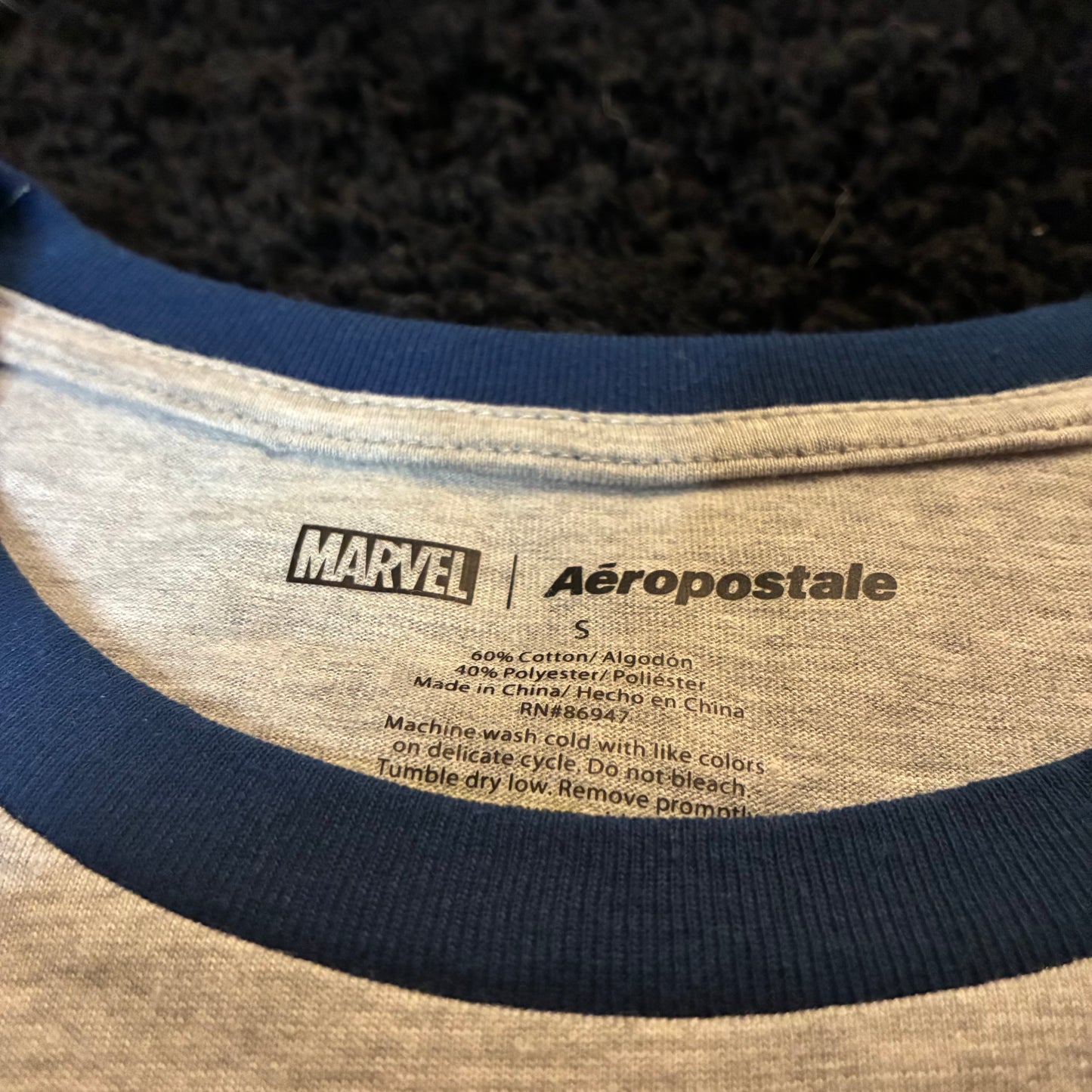 Marvel x Aero Captain America Tee (S)