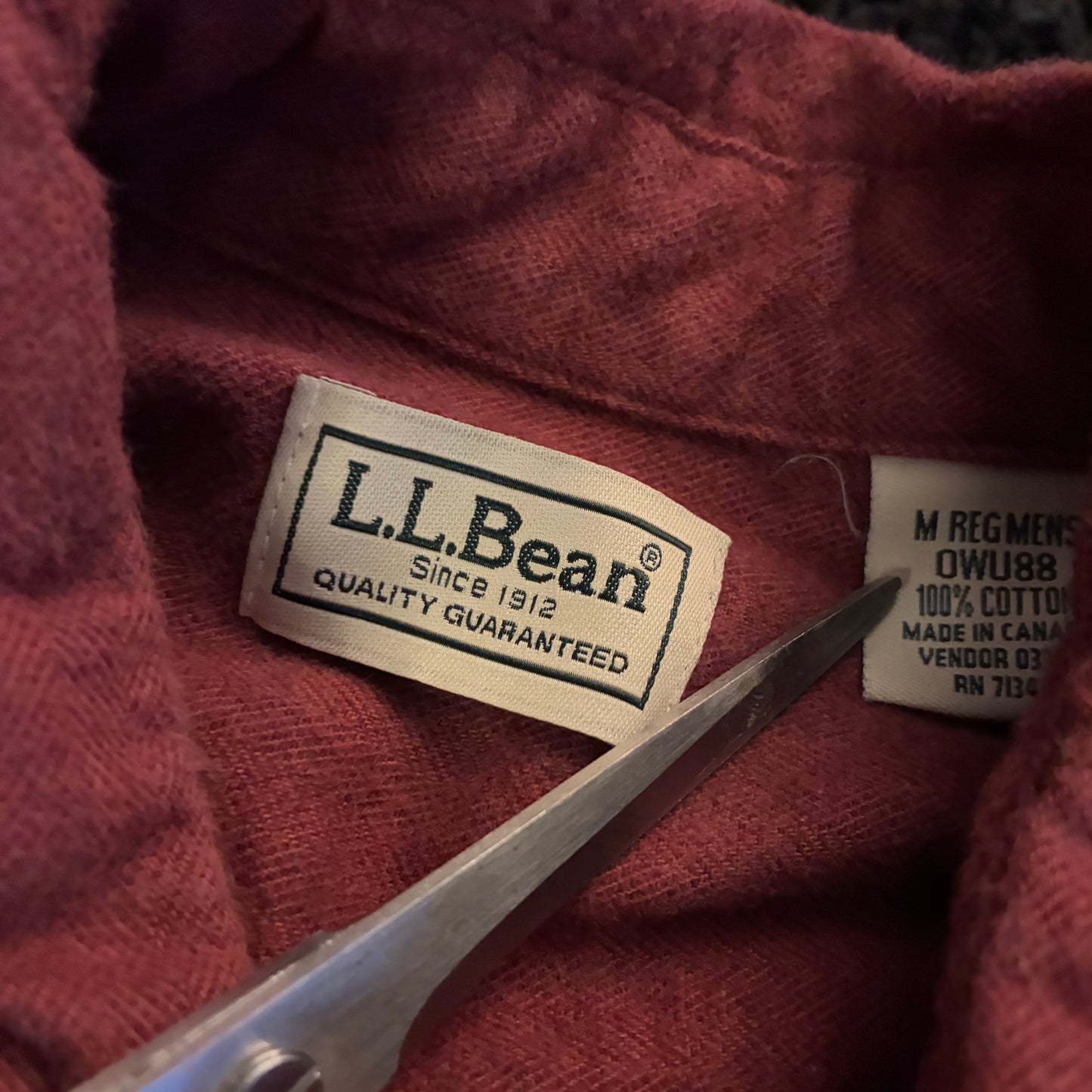 L.L. Bean Utility Flannel(M)