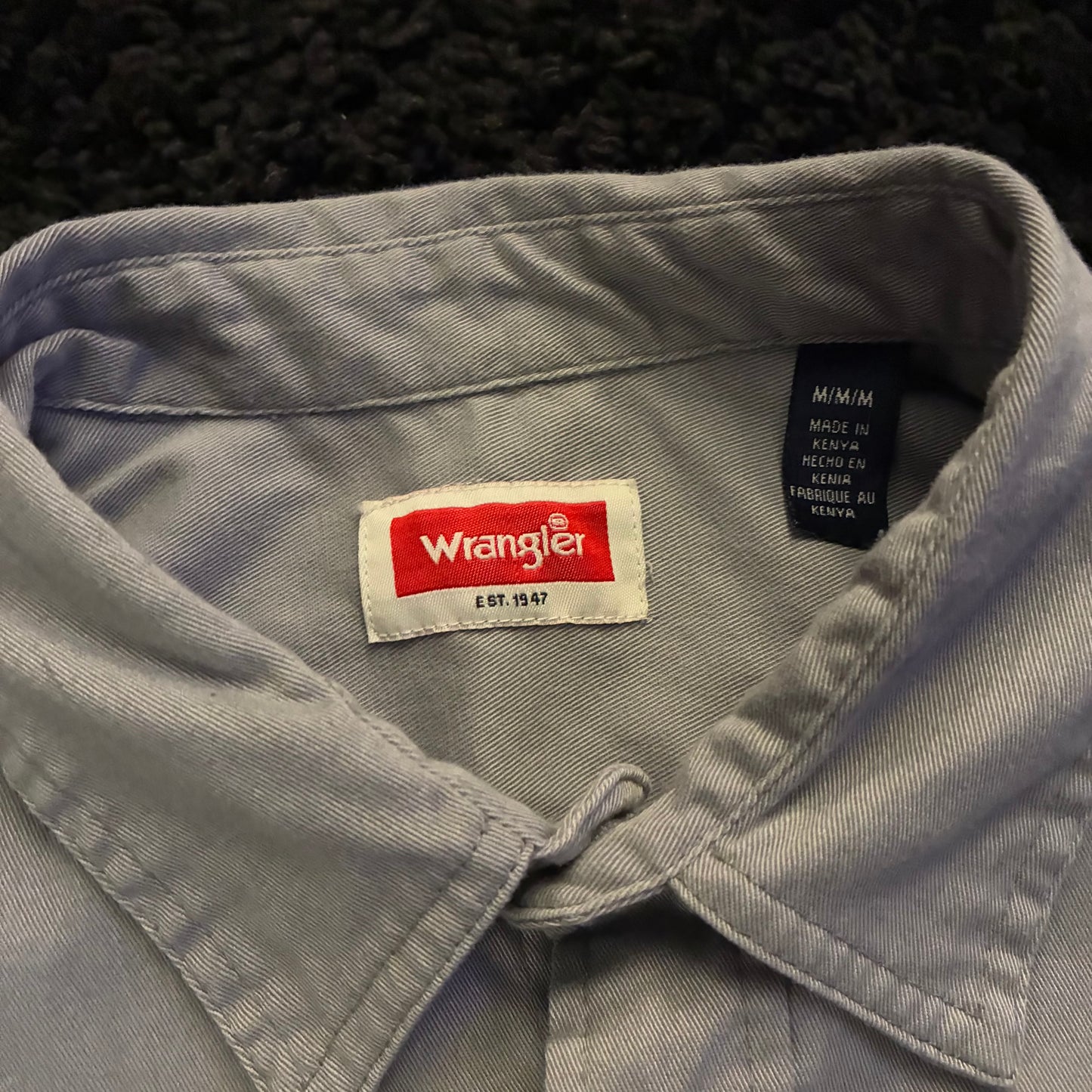 Wrangler Utility Button-Down Shirt (M)