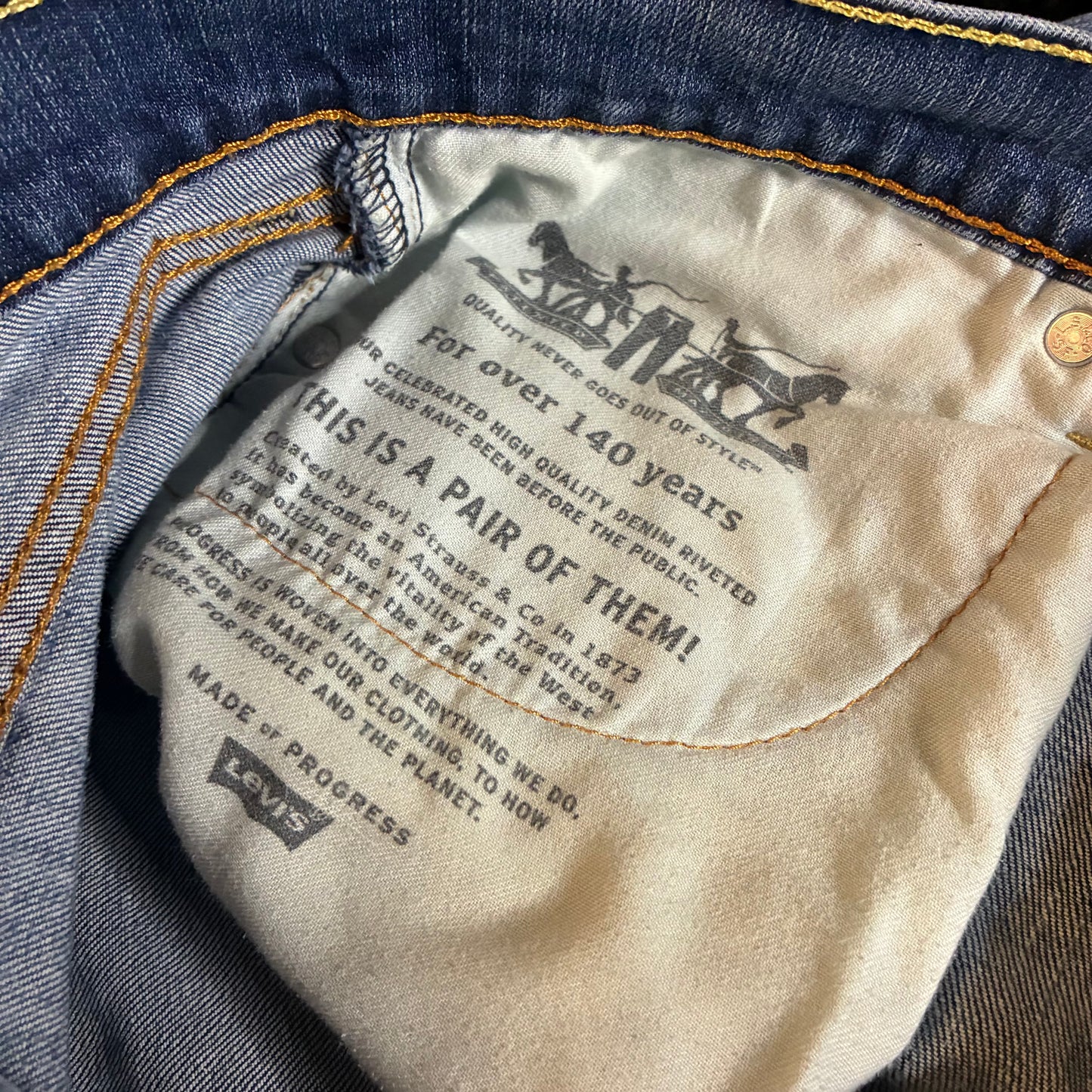 Levi’s Ripped Jeans (36x30)