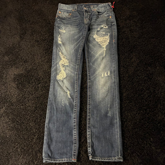 True Religion Ripped Jeans (29w)