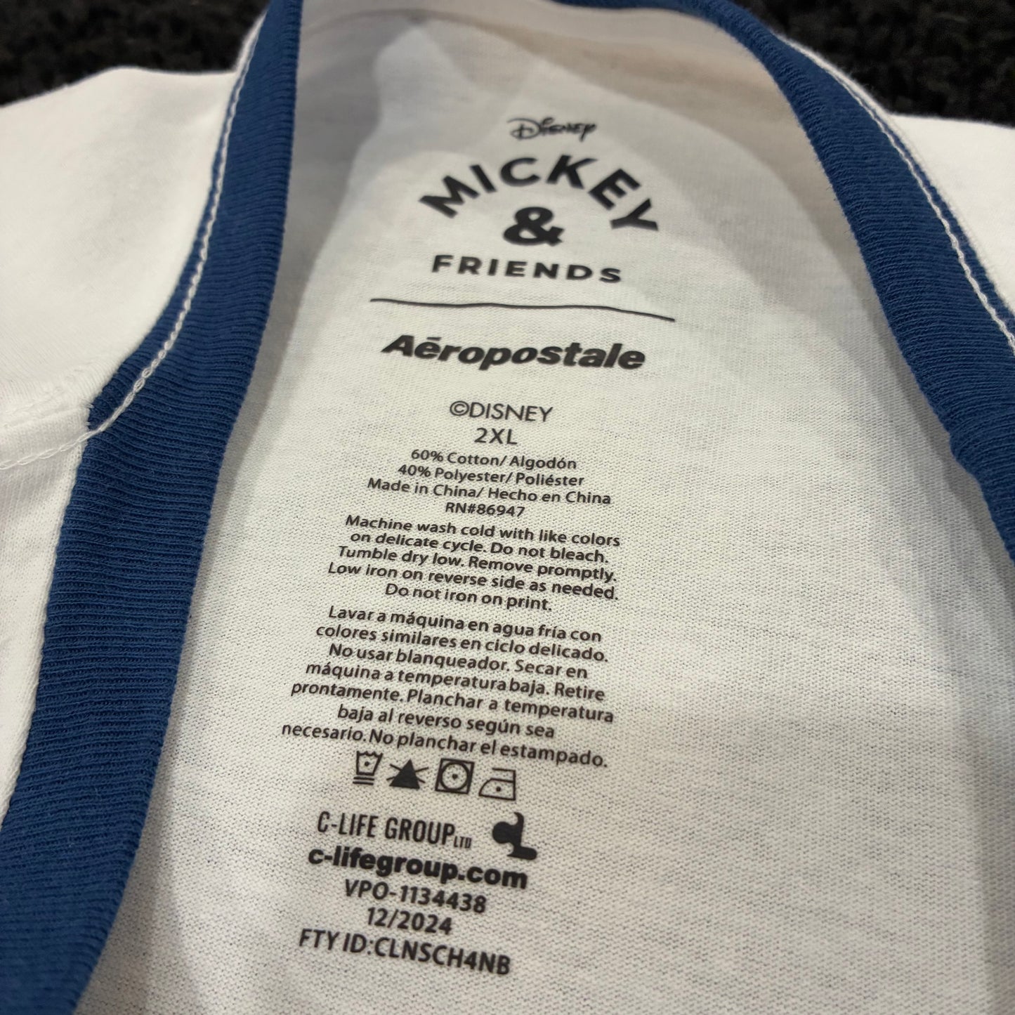 Aeropostale Mickey Tee (2XL)