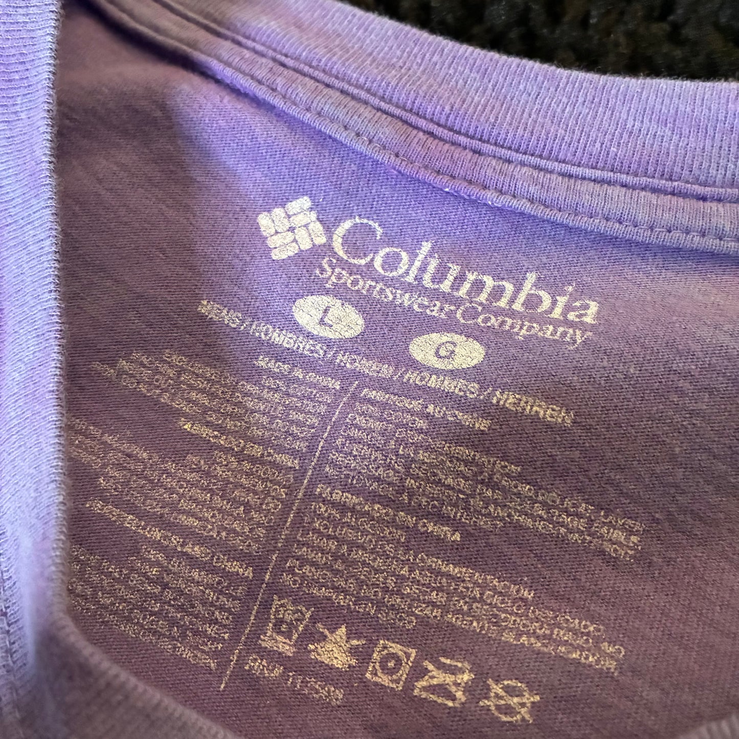 Columbia Logo Tee (L)