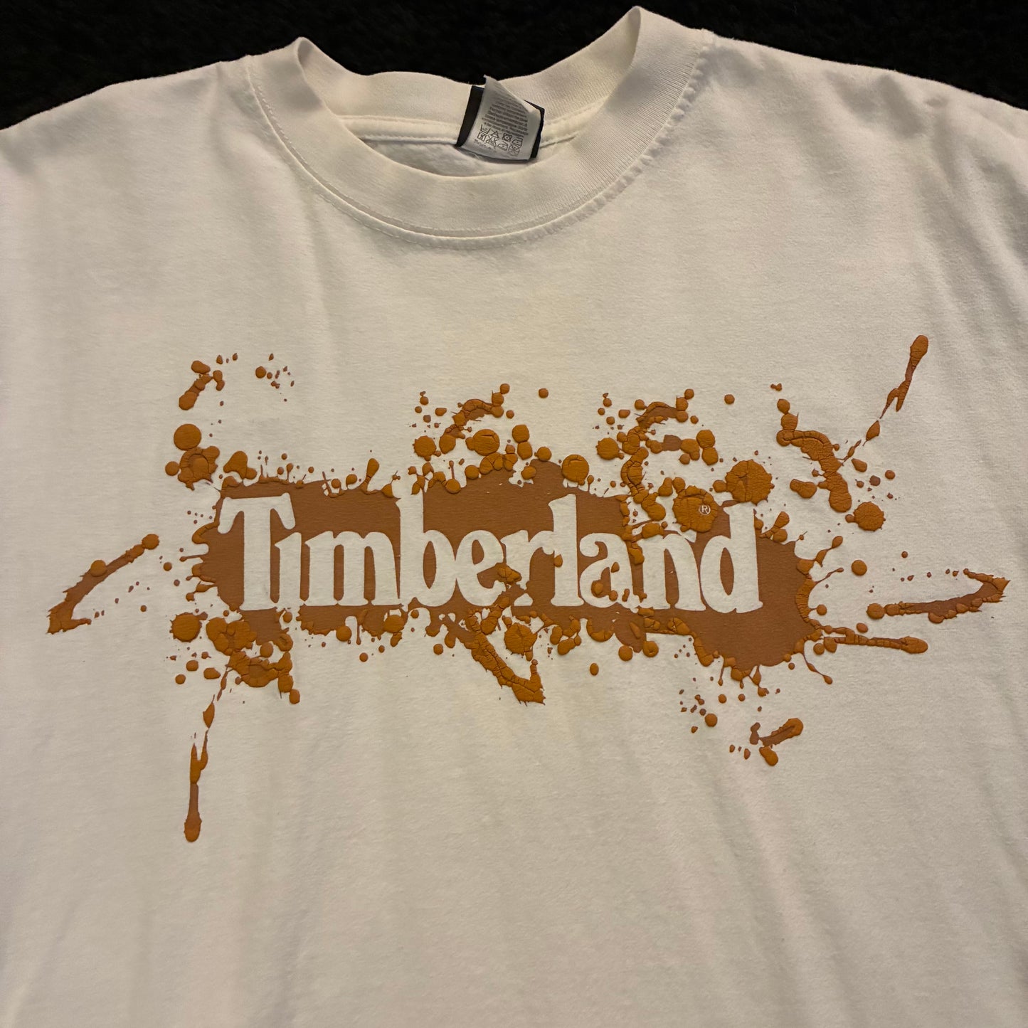 Timberland Splatter Logo Tee (L)