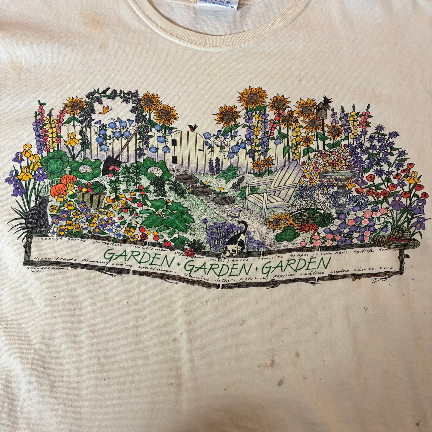 Vintage Garden Tee (XL)