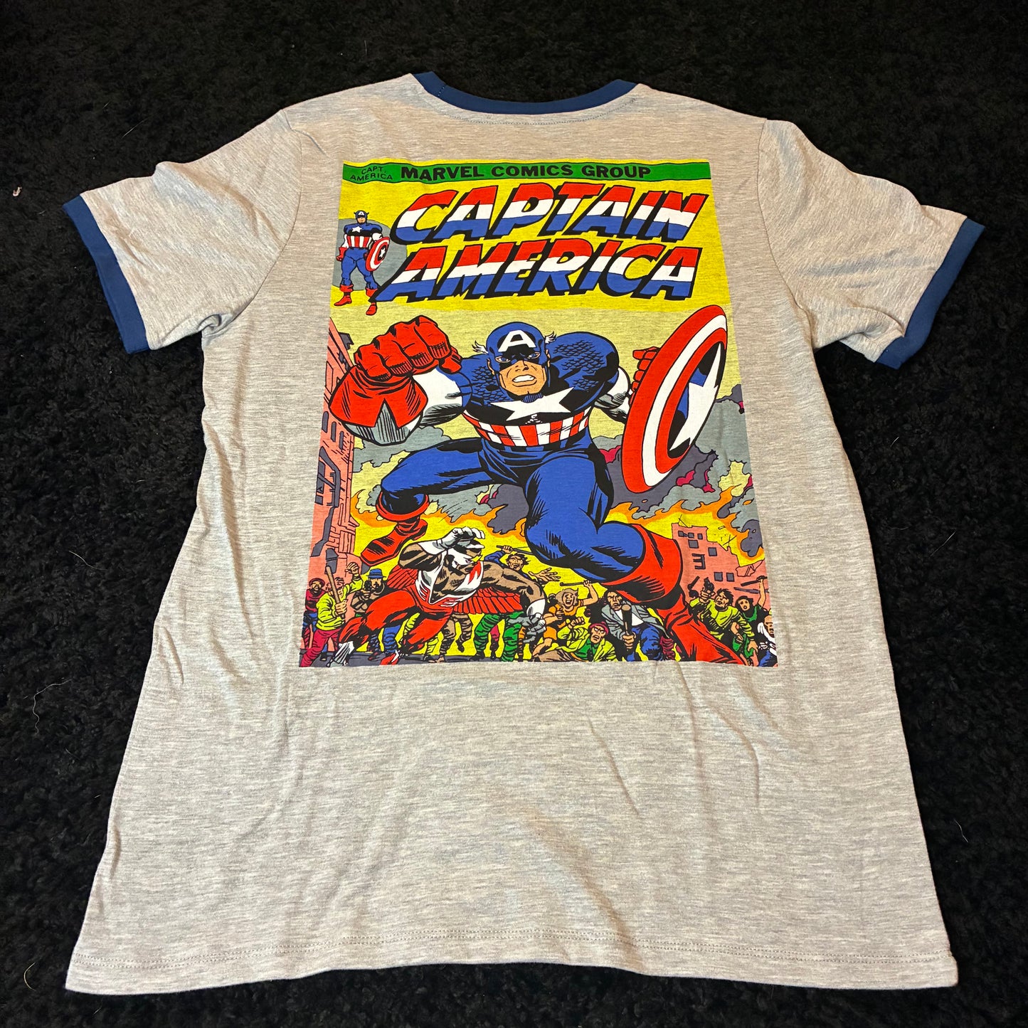 Marvel x Aero Captain America Tee (L)