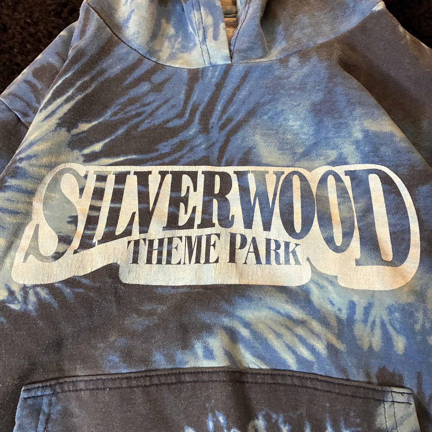 Tie-Dye Silverwood Theme Park Hoodie (S)