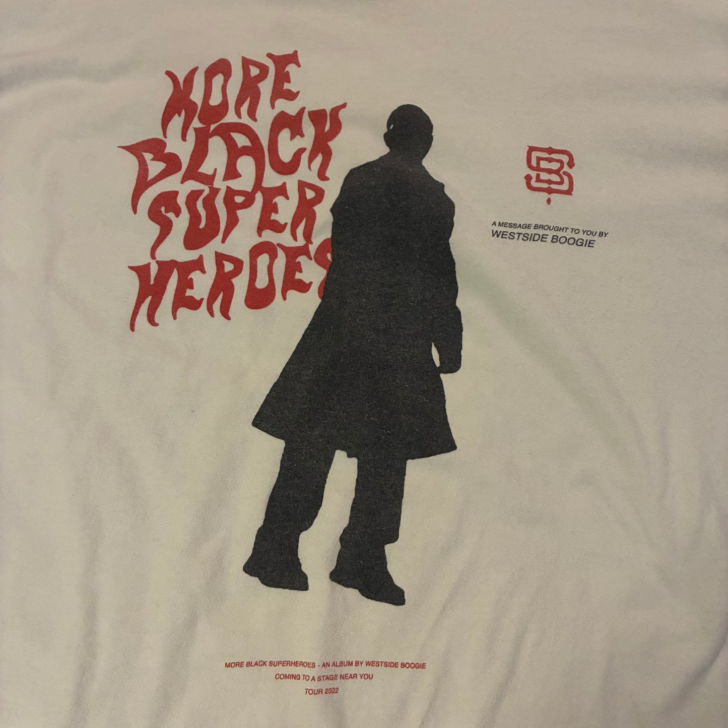 More Black Super Heroes Westside Boogie Tee (XL)
