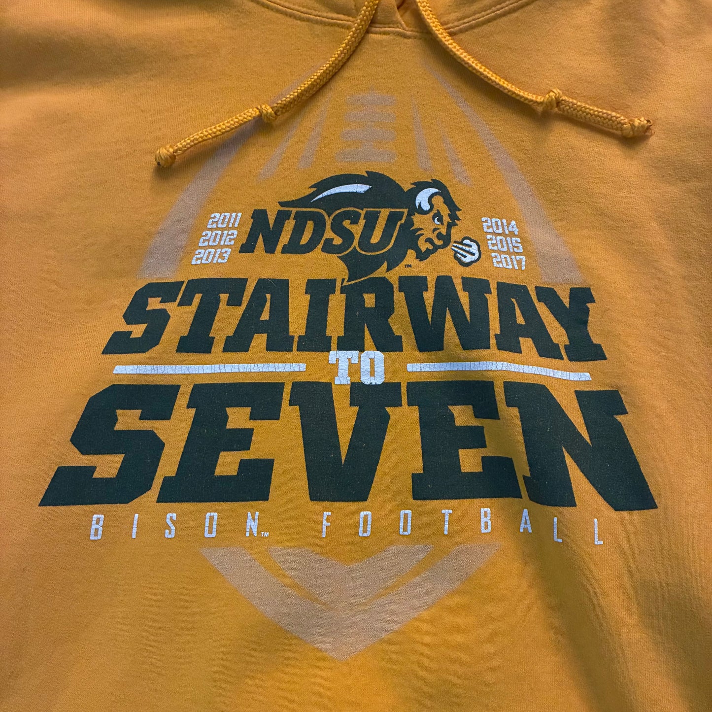 North Dakota State University Bison Football Hoodie (L)