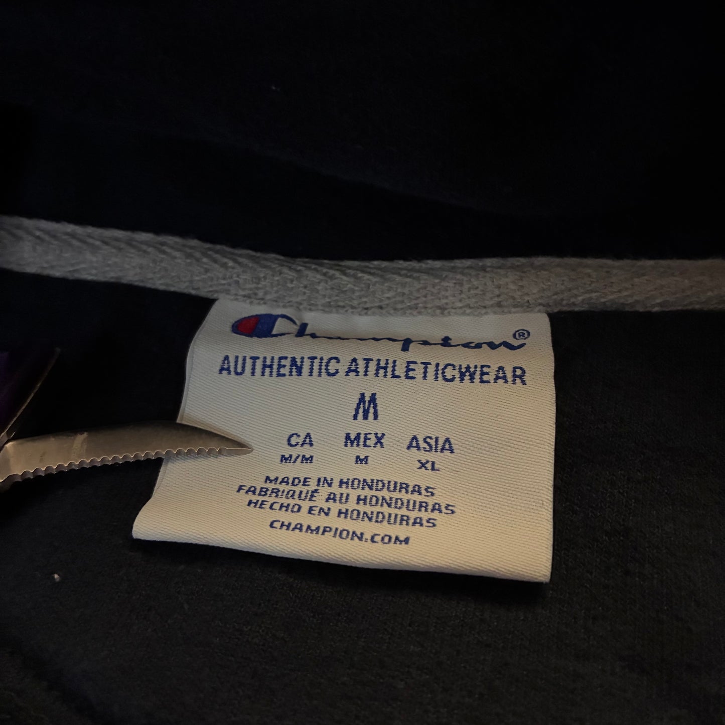 University of Akron Zips 1/4 Zip Sweatshirt (M)