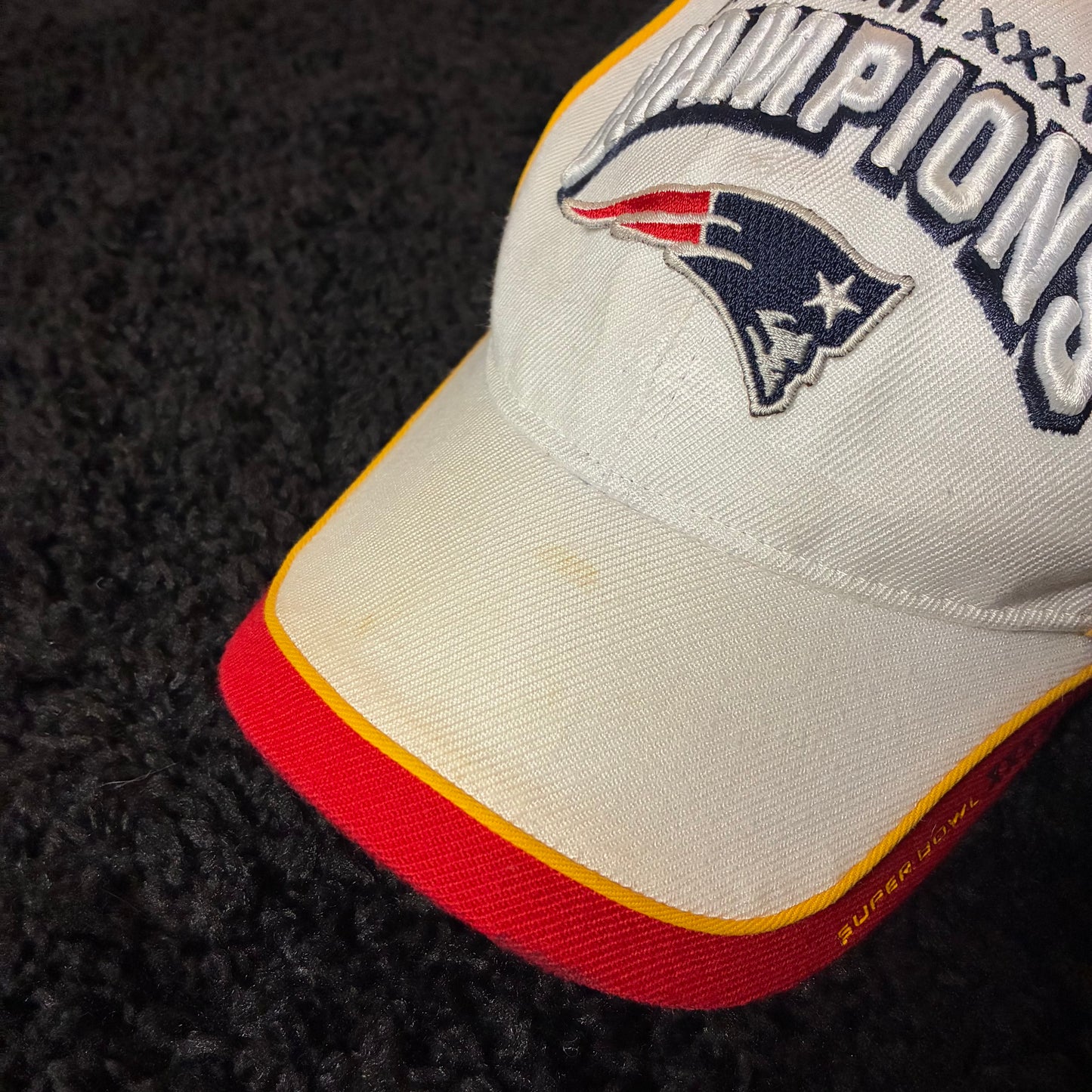 NFL Patriots Super Bowl 38 Champions Cap