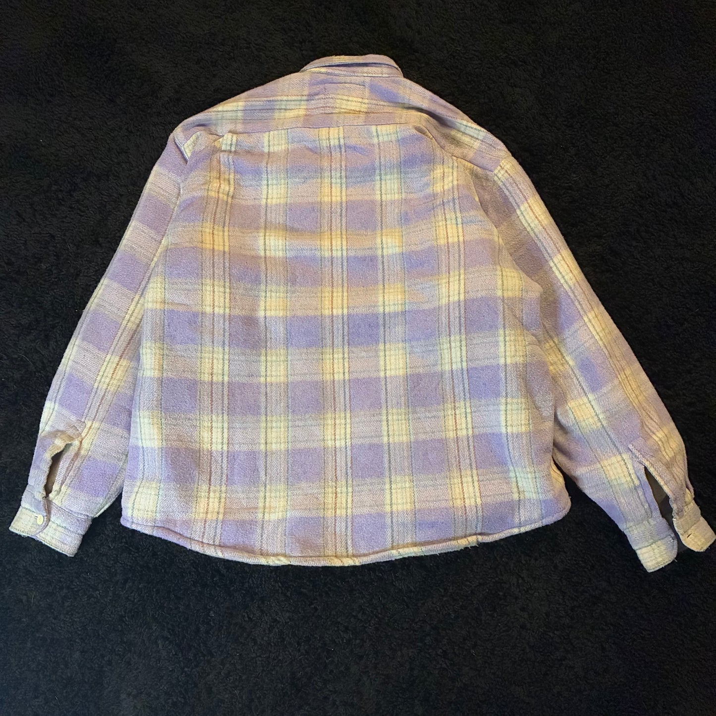 Grit Iron Work Wear Heavy Utility Flannel Jacket (L)