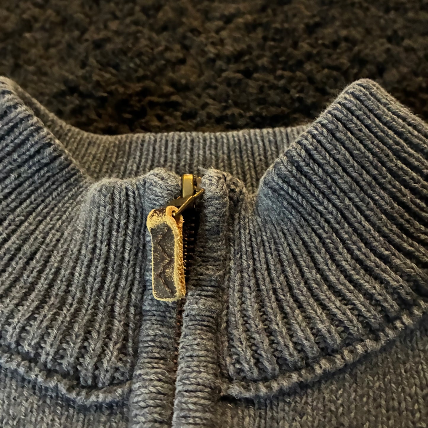 Eddie Bauer 1/4 Zip Sweater (L)