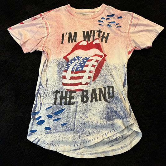 I’m With The Band Graphic Tee (S)