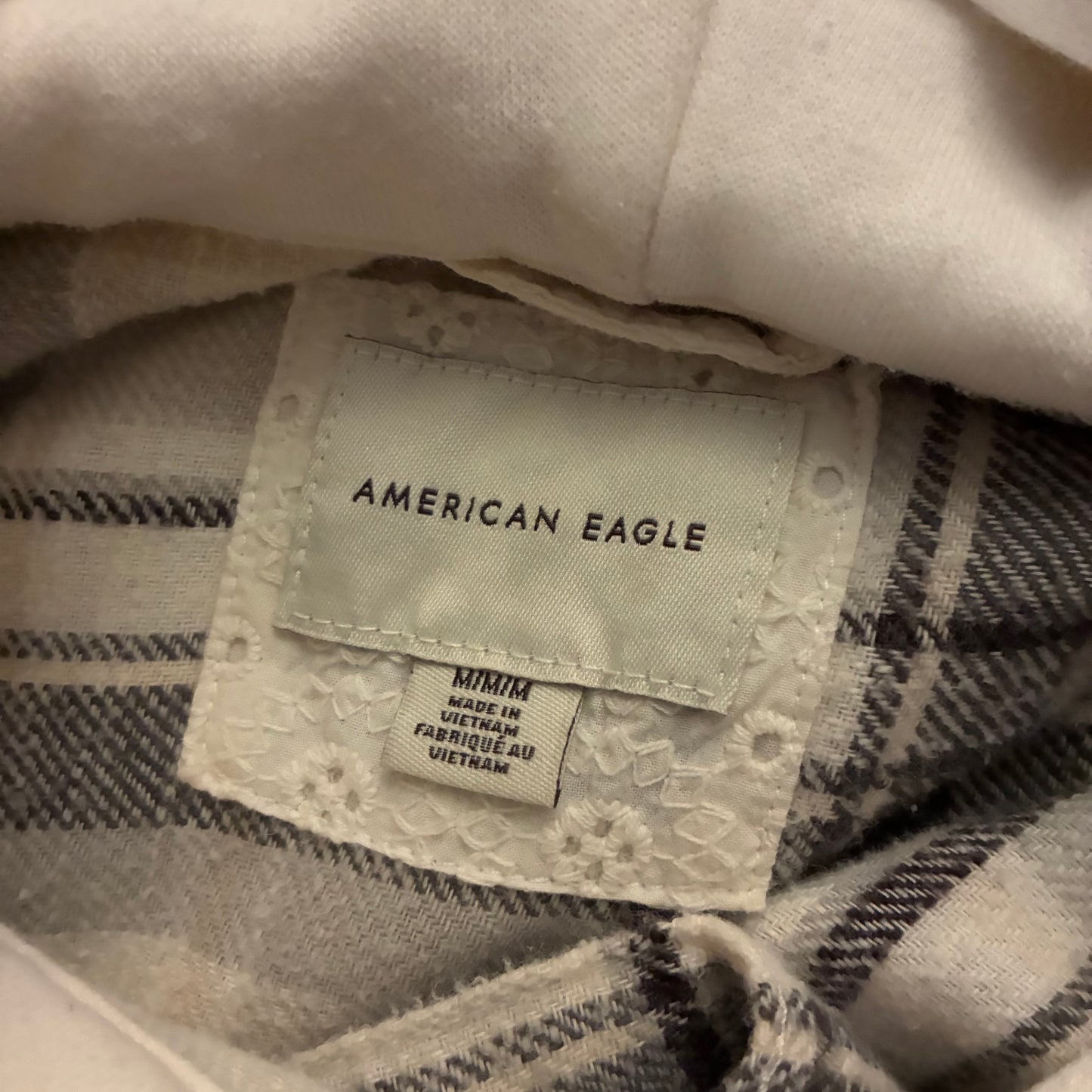 American Eagle Hooded Utility Flannel (M)