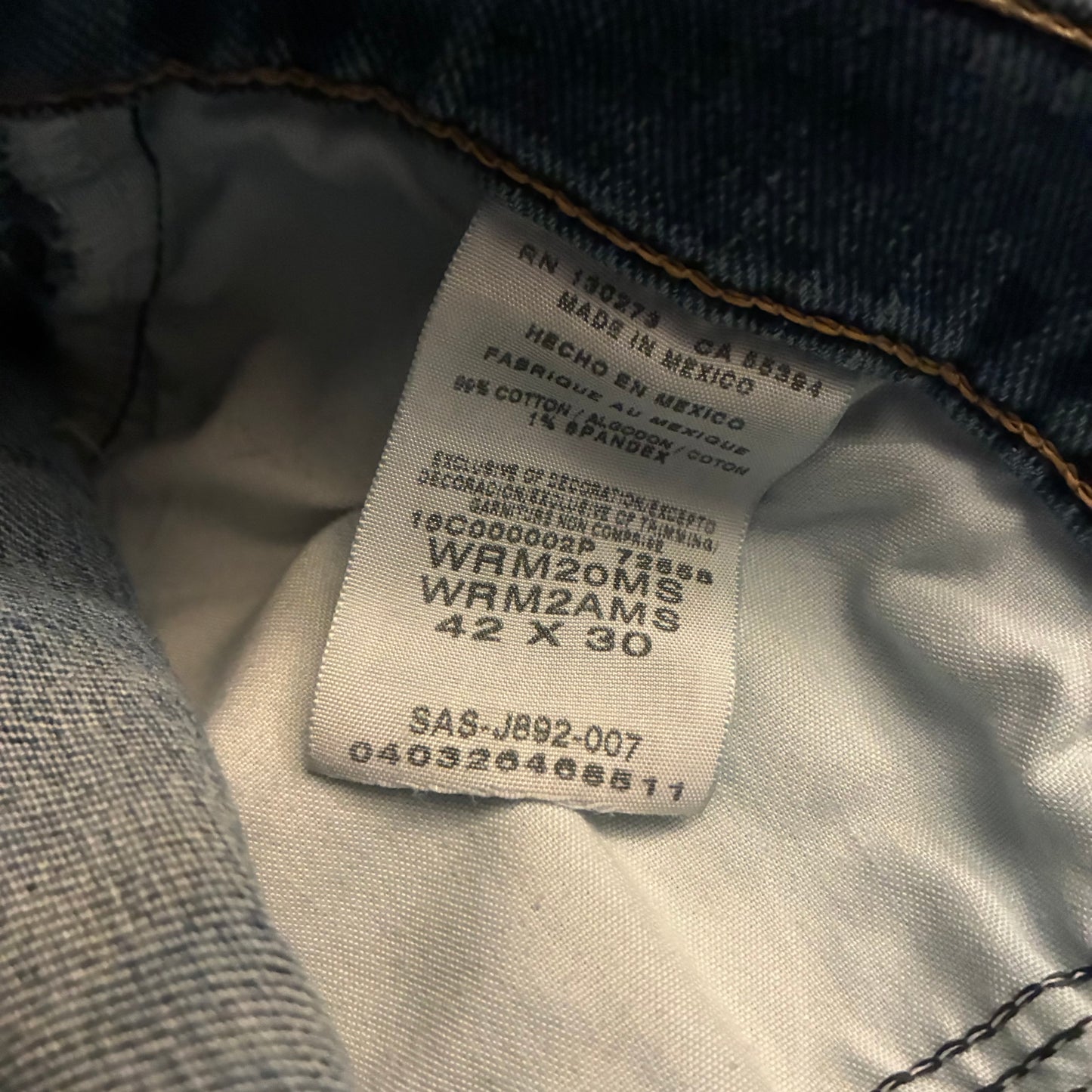 Wrangler Reserve Jeans (42x30)